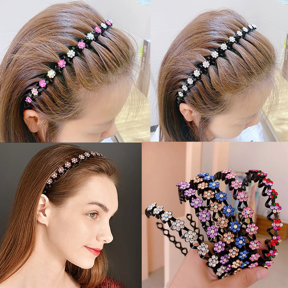 Hairbands Elastic Flower