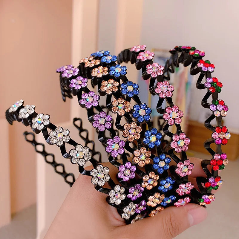 Hairbands Elastic Flower