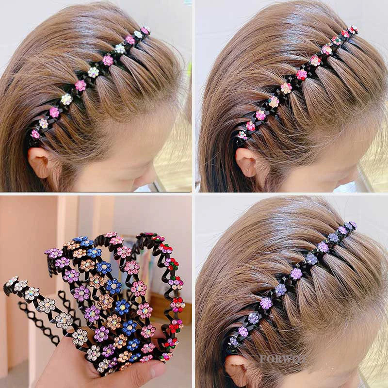 Hairbands Elastic Flower