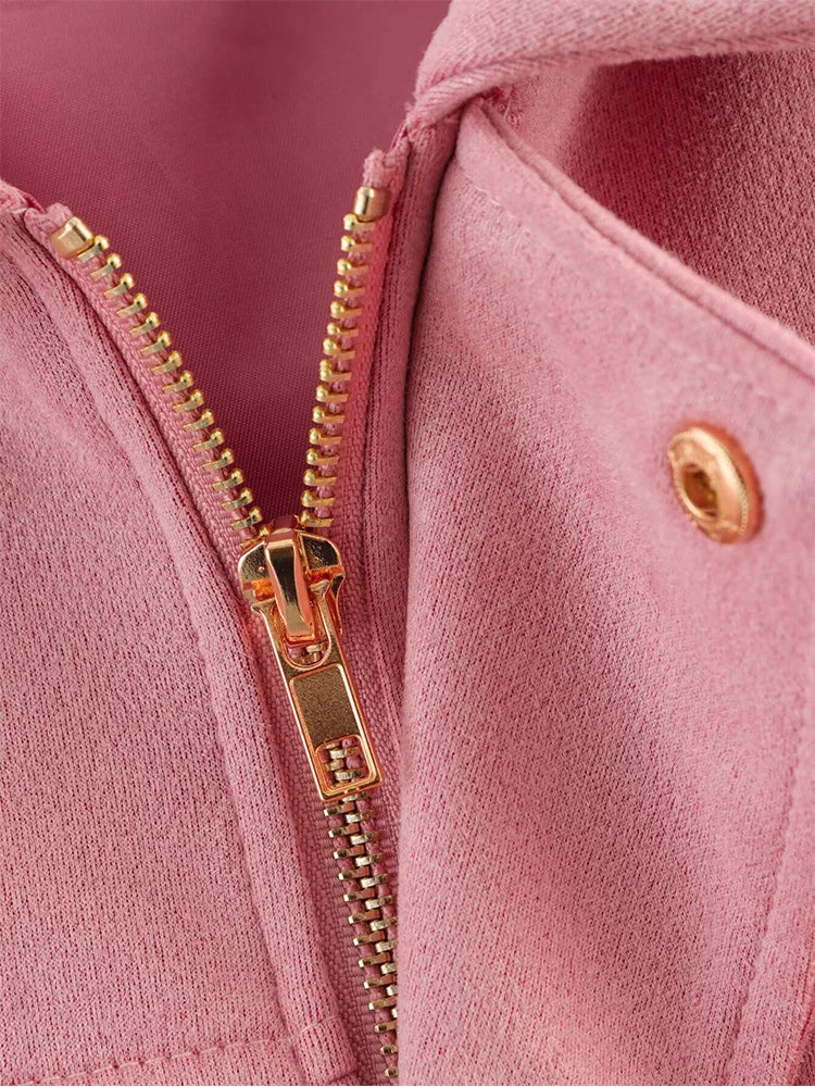Women Suede Bomber Jacket