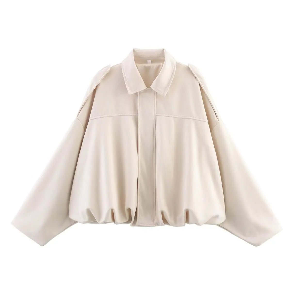 Women Suede Bomber Jacket