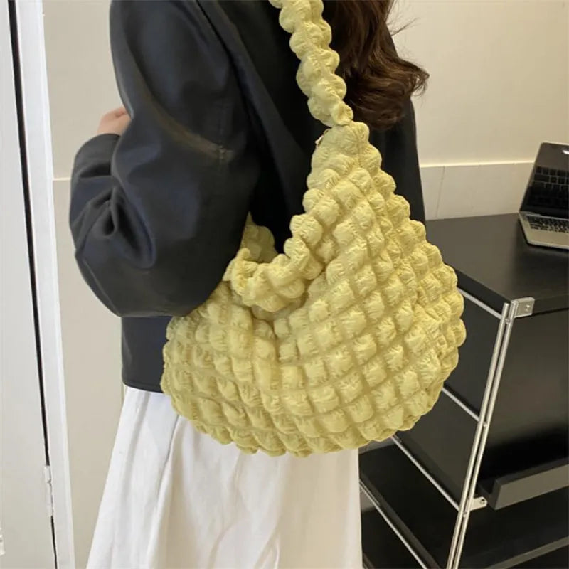 Crossbody Bag With Pleated